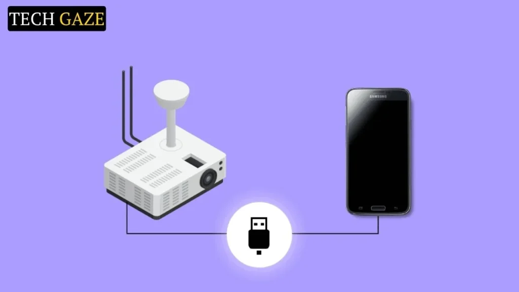 Connect Android Phone to Projector via USB